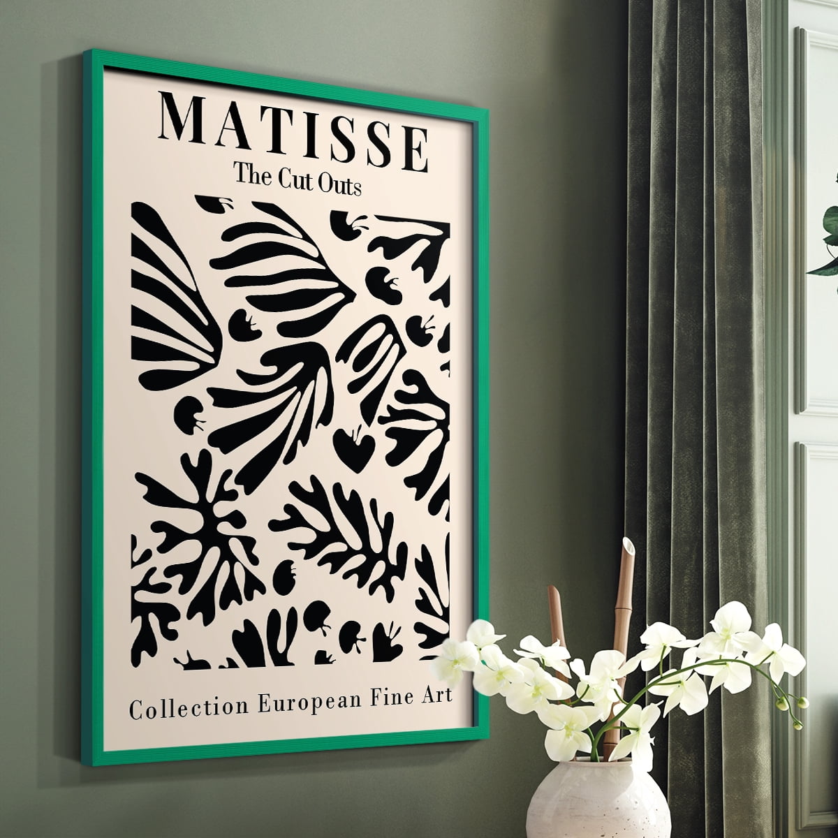 Matisse XCVI Framed Print - Solid Wood