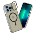 thumbnail image 1 of Funda Case Carcasa Tornasol Color Titanio Negro Con Soporte Premium Para iPhone 15 PRO Compatible Con Magsafe., 1 of 7