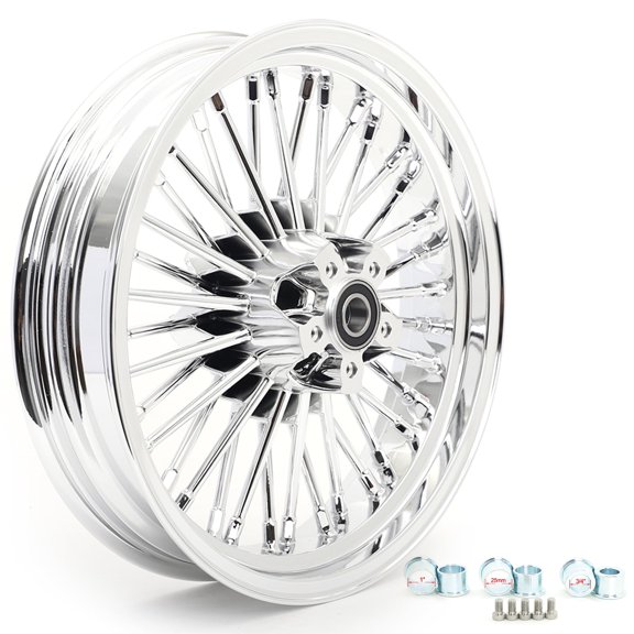 16"x3.5" Front Wheel Rim Dual Disc for Harley Softail Heritage Classic Fatboy FLSTC