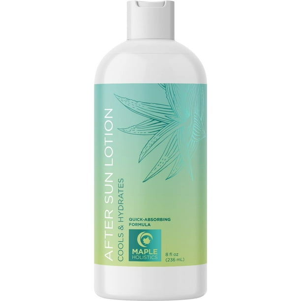 Hydrating After Sun Lotion with Aloe Vera Maple Holistics Aloe Vera