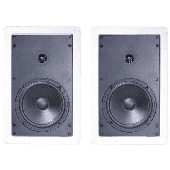 Klipsch 6-1/2" 2 Way Natural Surround Sound in-wall Speaker System (Set of 2)