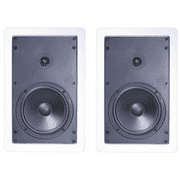 Klipsch 6-1/2" 2 Way Natural Surround Sound in-wall Speaker System (Set of 2)