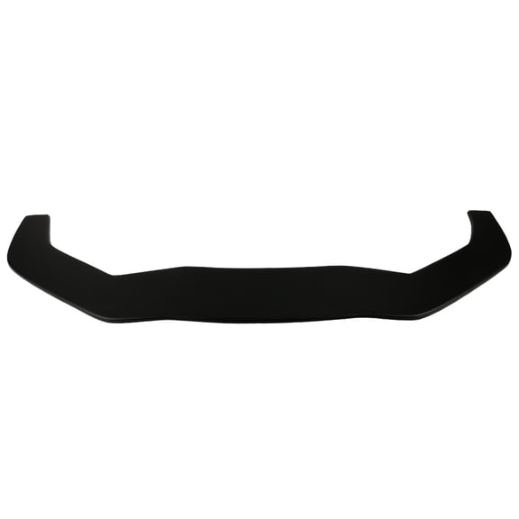 Ikon Motorsports Compatible with 13-20 Toyota 86 Front Splitter W/ Hardware Matte Black - PP & Red Rods