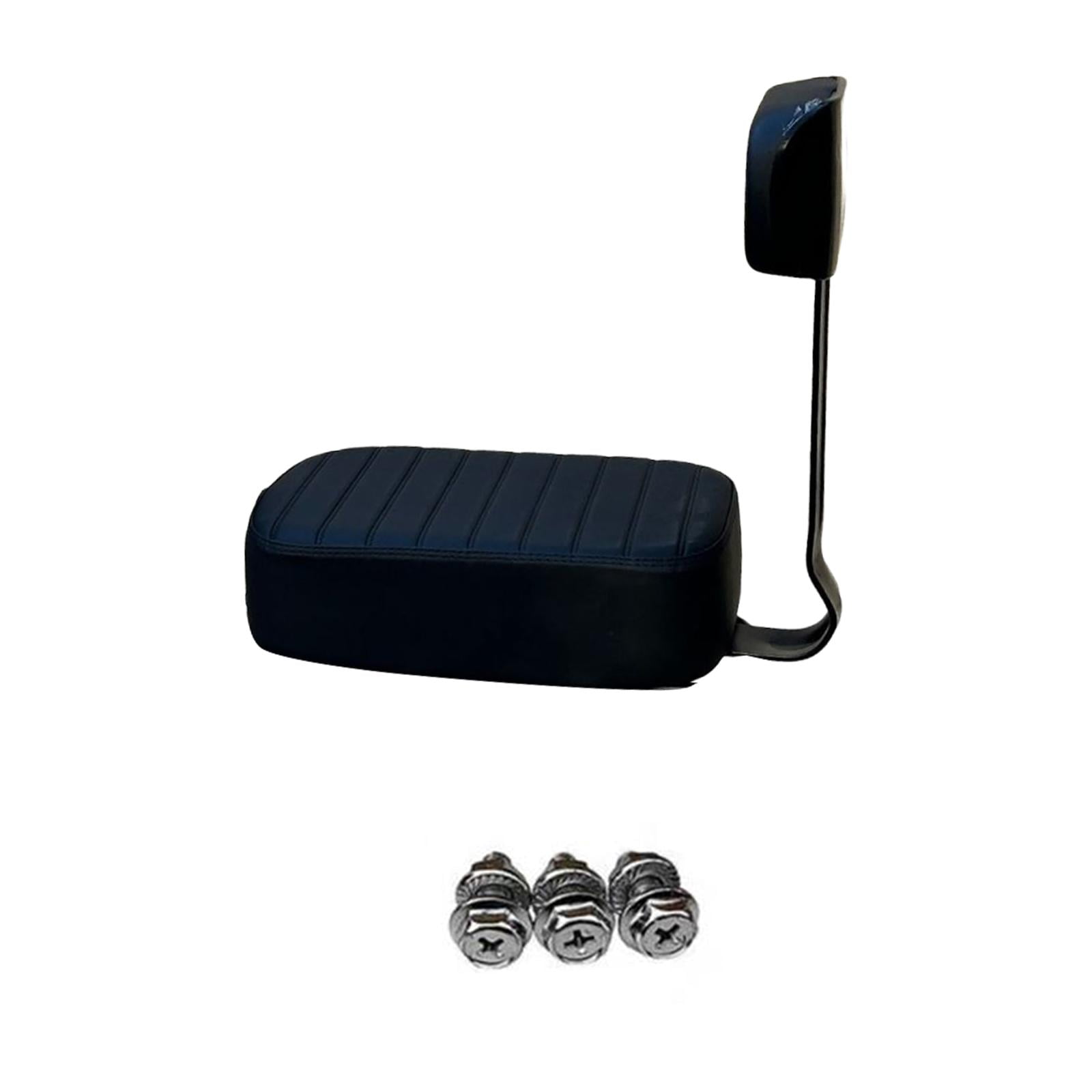 Electric Scooter Backrest Rear Passenger Seat Cushion with Easy Installation for Electric Bicycles Adults and Teens
