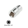 thumbnail image 3 of Unique Bargains 1/4-Inch Drive External Torx Shallow Socket Set E4 E5 E6 E7 E8 Cr-V Steel 5pcs, 3 of 4