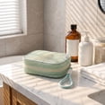 thumbnail image 5 of Makeup Bag Set, Mesh Cosmetic Bag for Women, Toiletry Travel Organizer with Zipper, Breathable Mesh Pouch with Wrist Strap, Portable Storage Pouch for Fitness, Swimming Pool, and Camping, 5 of 5
