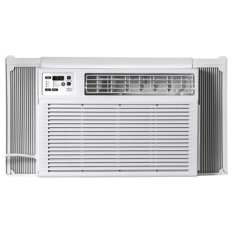 Restored GE 11,800 BTU 230V Window Air Conditioner with Heat u0026 Remote,  White (Factory Refurbished) - Walmart.com
