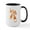White/Black Inside, variant on CafePress - Bumblebee Mugs - 15 oz Ceramic Large White Novelty Mug