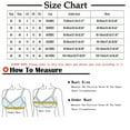 thumbnail image 3 of BSDJILFG Wireless Bras for Women Plus Size Casual Bra 3/4 Cups Soft Breathable Solid Color Back Hook Everyday Bras ,36-46, 3 of 7