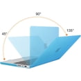 thumbnail image 5 of Mosiso MacBook Pro 14 inch Case 2024-2021 M5 M4 M3 M2 M1 Pro Max A3434 A3112 A3185 A3401 A2918 A2992 A2779 A2442, Plastic Hard Shell&Keyboard Cover&Screen Film&Pouch, Aqua Blue, 5 of 6