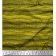 thumbnail image 3 of Soimoi Rayon Crepe Fabric Horizontal Stripe Print Fabric by Yard 46 Inch Wide, 3 of 3