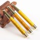 thumbnail image 2 of Portafiltros de madera maciza Golden Nanmu, lavable, para hombres y mujeres, para cigarrillos gruesos y finos, palisandro, 2 of 5