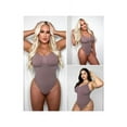 thumbnail image 6 of Bodysuit for Women Tummy Control Shapewear Seamless Sculpting Thong Body Shaper Tank Top, 6 of 8