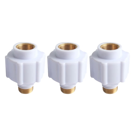 Adaptador universal para calentador de agua eléctrico de pared divisoria (3 unidades), dispositivo antichoque, ignífugo y antifugas, accesorios para seguridad de baño y cocina