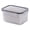 White(L), variant on 1 PCS Fruit Storage Containers for Fridge,Leakproof Produce Containers for Fridge with Removable Colander,All-In-One Fruit Containers Stainers Berry,Fruits,Vegetables,Salad Keeper Local Stock