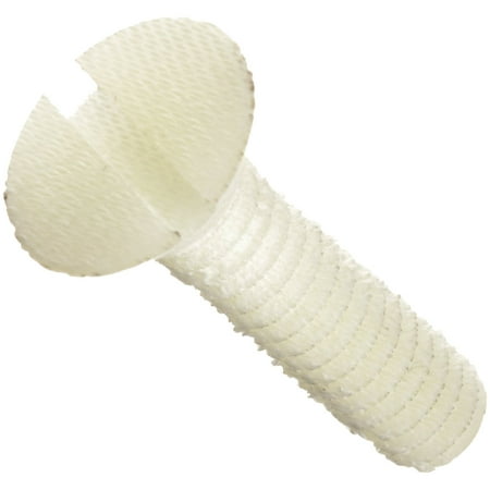 

Fiberglass Machine Screw Flat Head Slotted Drive #2-56 1 Length (Pack of 1)