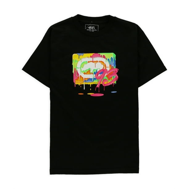 Ecko Unltd. Camiseta grafica 93 Drip Rhino para hombre negra mediana Ecko Unltd. Camiseta grafica Walmart en linea