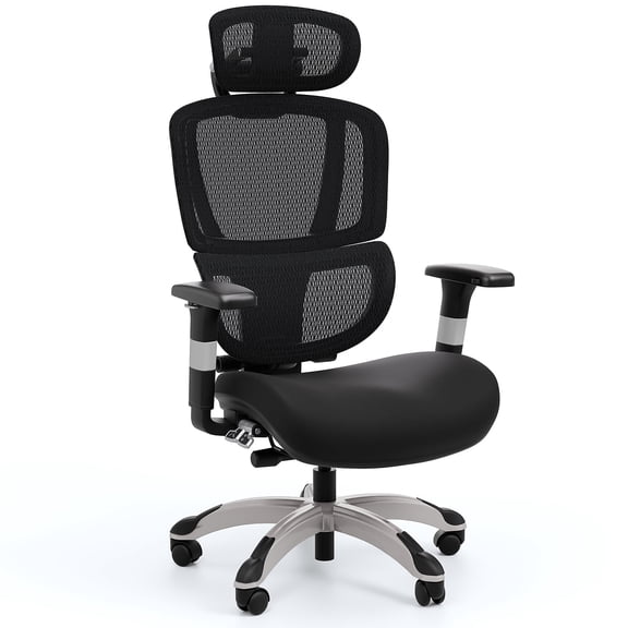 Staples Hyken Pro Ergonomic Fabric Swivel Task Chair Black (ST63228)