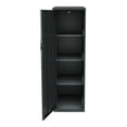 thumbnail image 5 of Space Solutions 4 Shelf Personal Metal Locker Storage Cabinet Locking Charcoal, 5 of 9