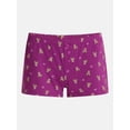thumbnail image 5 of No Boundaries Cloud Core Low Rise Sleep Shorts, Women's XXS-3X, 5 of 5