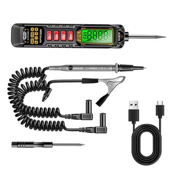 Advanced Digital Multimeter with Rechargeable Shih tzus Automobile Potential Testing