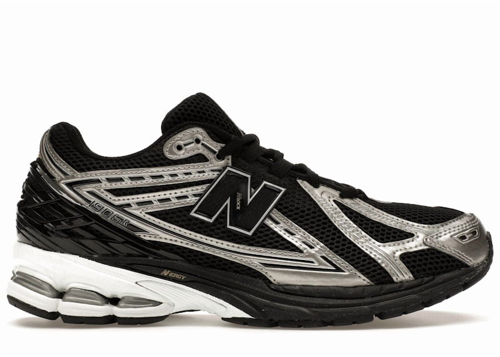 New Balance Men's 2002R Triple Black Suede Running Shoes, from