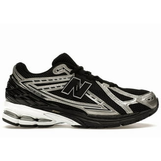 New Balance Men's 2002R Triple Black Suede Running Shoes, from