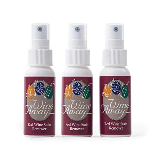 Quitamanchas Wine Away Red Wine para tela, 60 ml, juego de 3