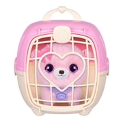 ScruffaLuvs Pet Scruffs Pink, Mystery Plush 7.5 Toy, Wash to Reveal 1 of 3 Rescue Pets: Puppy, Bunny, or Kitty, Includes Deluxe Pet Carrier, Ages 2+