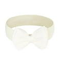 thumbnail image 3 of Prolriy Belts for Women Ladies Elastic Stretch Chiffon Bow Belt Accessories Versatile Decorative Skirts Cloth Waistbands Womens Belt Beige 62, 3 of 7