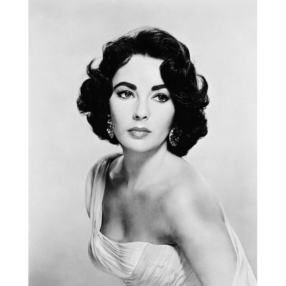 Elizabeth Taylor Lovely Glamour Pose 24x36 Classic Hollywood Poster