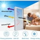 thumbnail image 3 of Película para ventana anti mirones Película para espejo de ventana unidireccional Anti calor Anti UV Electrostática Protección de privacidad Película para espejo para ventana Oficina Tienda, 3 of 5