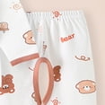 thumbnail image 6 of Kids Outfit Long Sleeve Solid Pattern Top and Sweatpants Fall Winter Clothing Set, 6 of 6