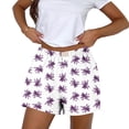 thumbnail image 1 of Puntoco Pantalones cortos deportivos para mujer, informales, de primavera y verano, cómodos, con cintura elástica, pantalones cortos con estampado de nueva moda para mujer, 1 of 5