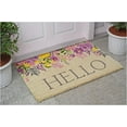 thumbnail image 3 of Calloway Mills 112902436 Blossoming Floral Hello Doormat 24" x 36", 3 of 5