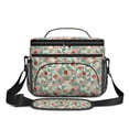 thumbnail image 2 of Lunch Box Pioneer Flower Floral Print Pattern Insulated Lunch Bag for Women Men,Medium Leakproof Lunchbox Cooler Bag Adjustable Strap,10 X 6.7 X 8 Inches, 2 of 6