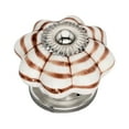 thumbnail image 2 of Mascot Hardware Ringed 1-4/7 In. Brown Melon Cabinet Knob - Pack of 20, 2 of 10