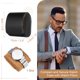 thumbnail image 2 of Estuche de Viaje para Reloj Uxcell para Hombres, Estuche de Reloj de Cuero, Caja de Almacenamiento de Reloj Portátil para Navidad, Cumpleaños y Aniversario, 1 Slot (Negro), 2 of 7