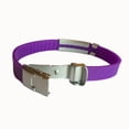 thumbnail image 2 of Medical Alert Bracelet for Men and Women. Emergency Medical Card. Free Personalized Engraving. Slim Profile, UltraSlim Design. Complimentary 12-Month Access PHR (Personal Health Record) - (Purple), 2 of 9