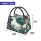 thumbnail image 2 of Disketp Tropical Parrot Floral Artwork Bolsa Térmica Estampada, Bolsa Térmica Aislante para Almuerzo, Playa y Campamento, 2 of 6