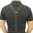 thumbnail image 4 of MELOTOUGH Y Back Suspenders Airport Friendly Suspenders,NO buzz with Plastic Clip 1.5 Inch Fully Elastic Braces, 4 of 6