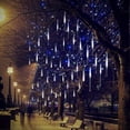 thumbnail image 3 of SZTXJ Christmas Tree Lights Outdoor LED Dripping Icicle Shooting Star Lights 12 Inch 8 Tubes, Meteor Shower Falling Rain Lights for Christmas Decorati, 3 of 5