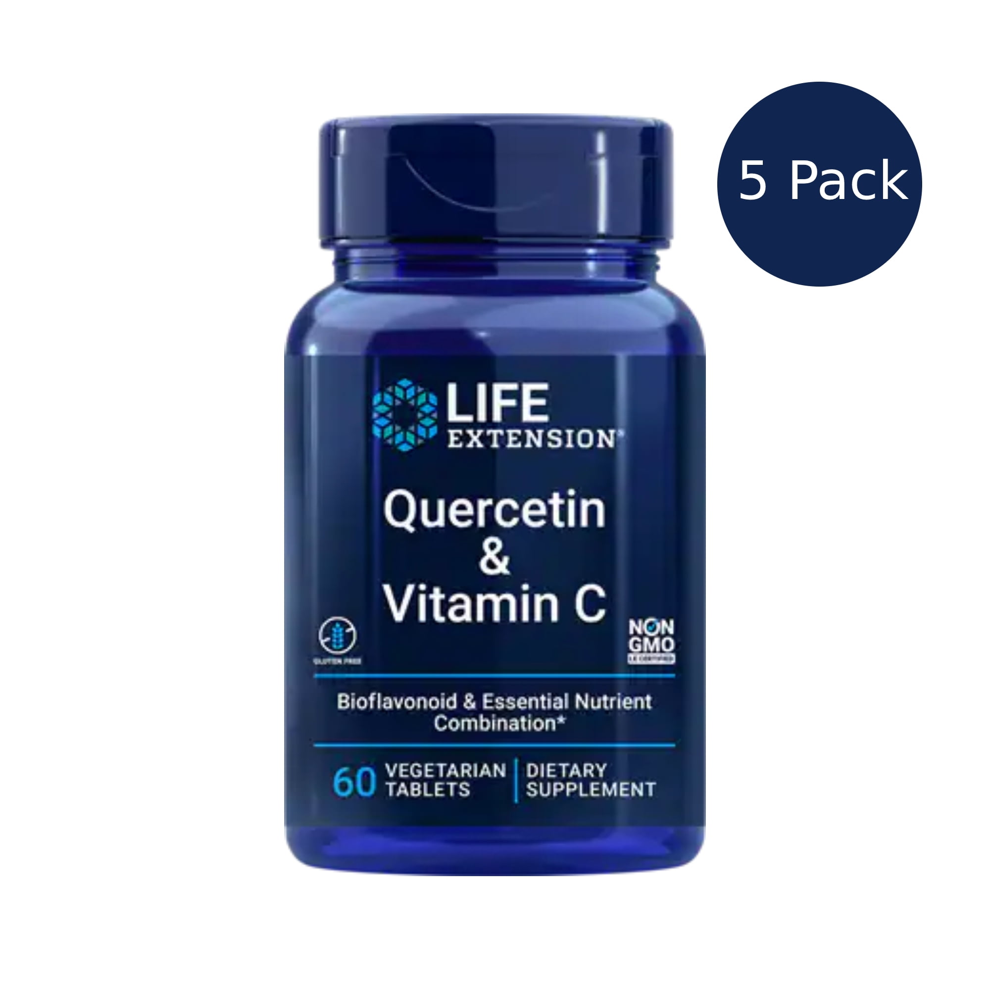 Buy Life Extension Quercetin & Vitamin C, Blood Pressure & Vascular