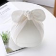 thumbnail image 2 of JYYYBF Baby Girls Turban Hat, Soft Elastic Cute Knotted Bow Hat Nursery Beanie Cap for Infant, 2 of 6