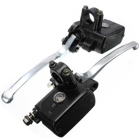 Motorcycle Hydraulic Brake Master Cylinder Left Right 7/8 inch 22mm Handlebar Clutch Lever (Best Clutch And Brake Levers)