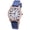 Blue, variant on Women Watch Elegant Small Dial Quartz Wristwatches Simple Soft Frosted Pu Leather Strap Black