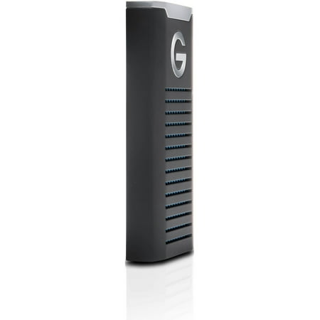 G-Technology - G-DRIVE Mobile SSD R-Series 2TB External USB 3.1 Gen 2 Portable Solid State Drive - Black/Silver