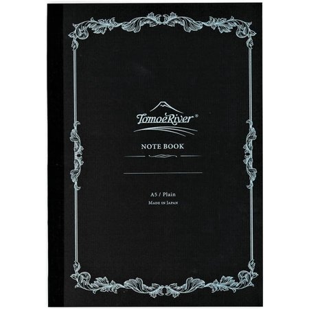 Tomoe River FP (52g/m2) Notebook by SANZEN, 5.85" x 8.27", 160 pages (80-Sheet), Soft Cover, Unruled, White (SR-A5NB-MW)
