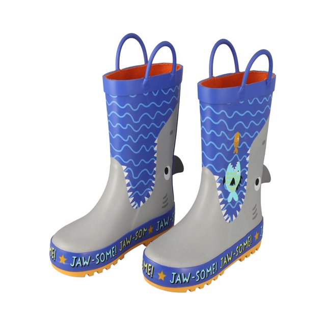 Botas de lluvia tiburon Baby Room RB0301 botas de lluvia para niño