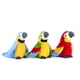 thumbnail image 4 of Juguete De Peluche De Loro Parlante Eléctrico, Lindo Registro Parlante, Repite Alas Ondulantes, Juguete De Pájaro De Peluche, Regalo De Cumpleaños Para Niños Serendint FN003335-03, 4 of 5